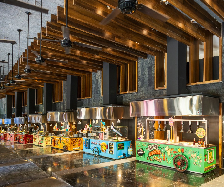 Xinema cinema restaurant interior